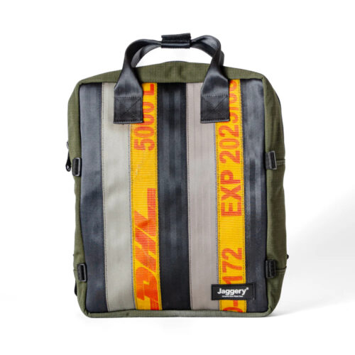 JAGGERY Arrive Backpack - Yellow/Red Cargo