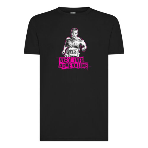 RUNNOWHEEN - Maglia tecnica Nicotine & Adrenaline